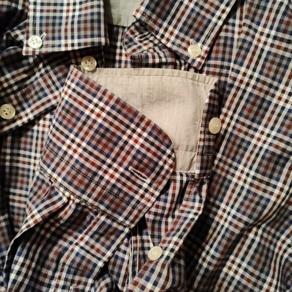 Paul & Shark Long Sleeve Shirt Men's M 15.5 Made In Italy - Picture 5 of 12